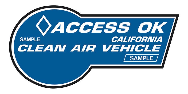 Clean Air Vehicle Sticker | Briggs Subaru of Topeka in Topeka KS