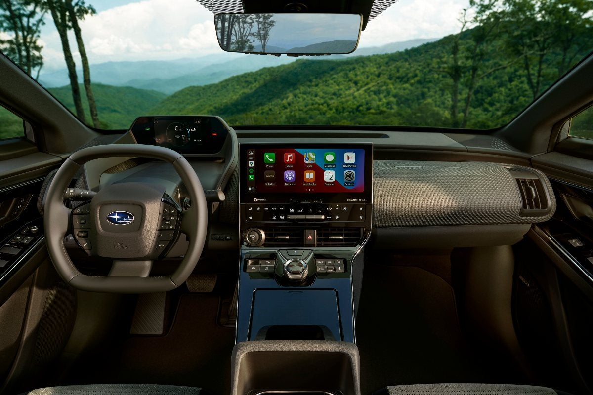2024 Subaru Solterra Interior Cabin Dashboard