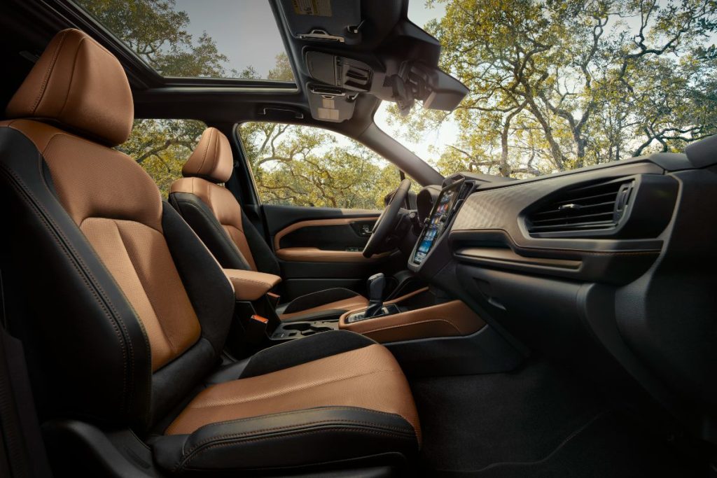 2025 Subaru Forester Interior Cabin Dashboard & Front Seating