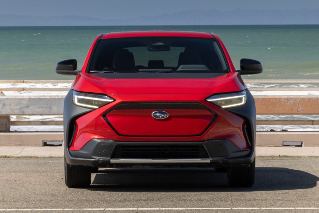 2024 Subaru Solterra Exterior Front Fascia