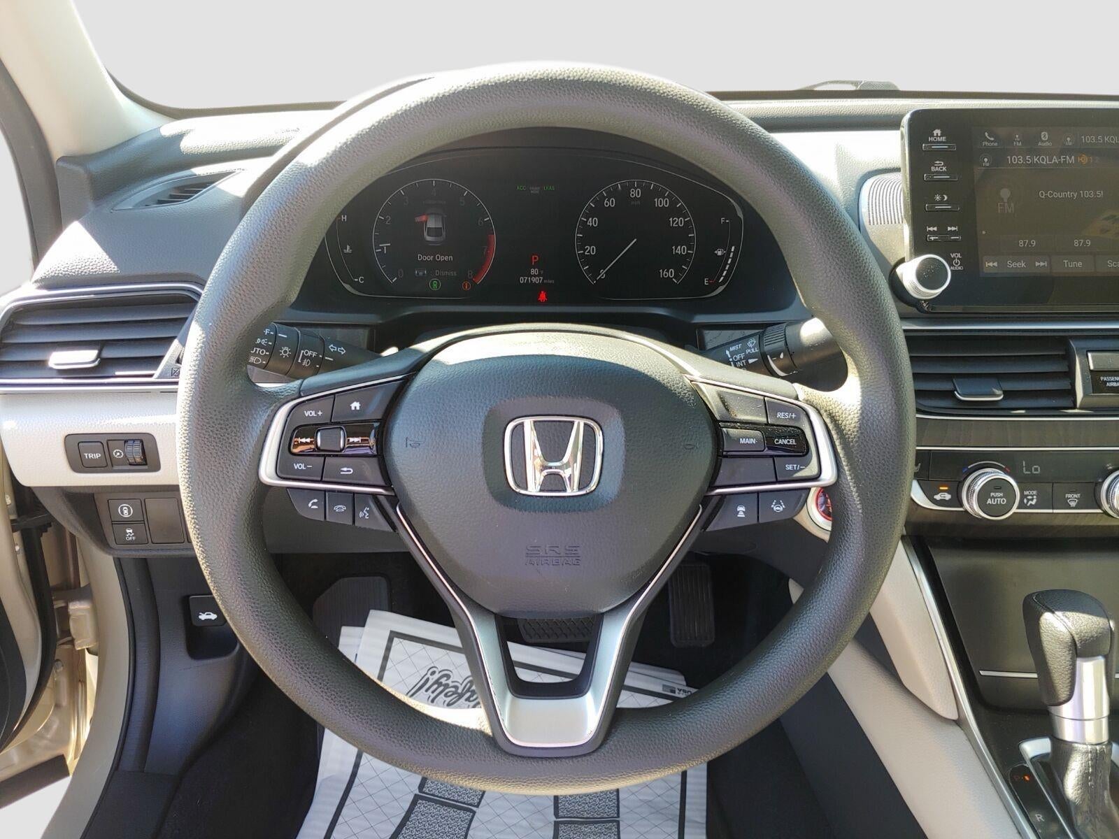 2020 Honda Accord Sedan EX