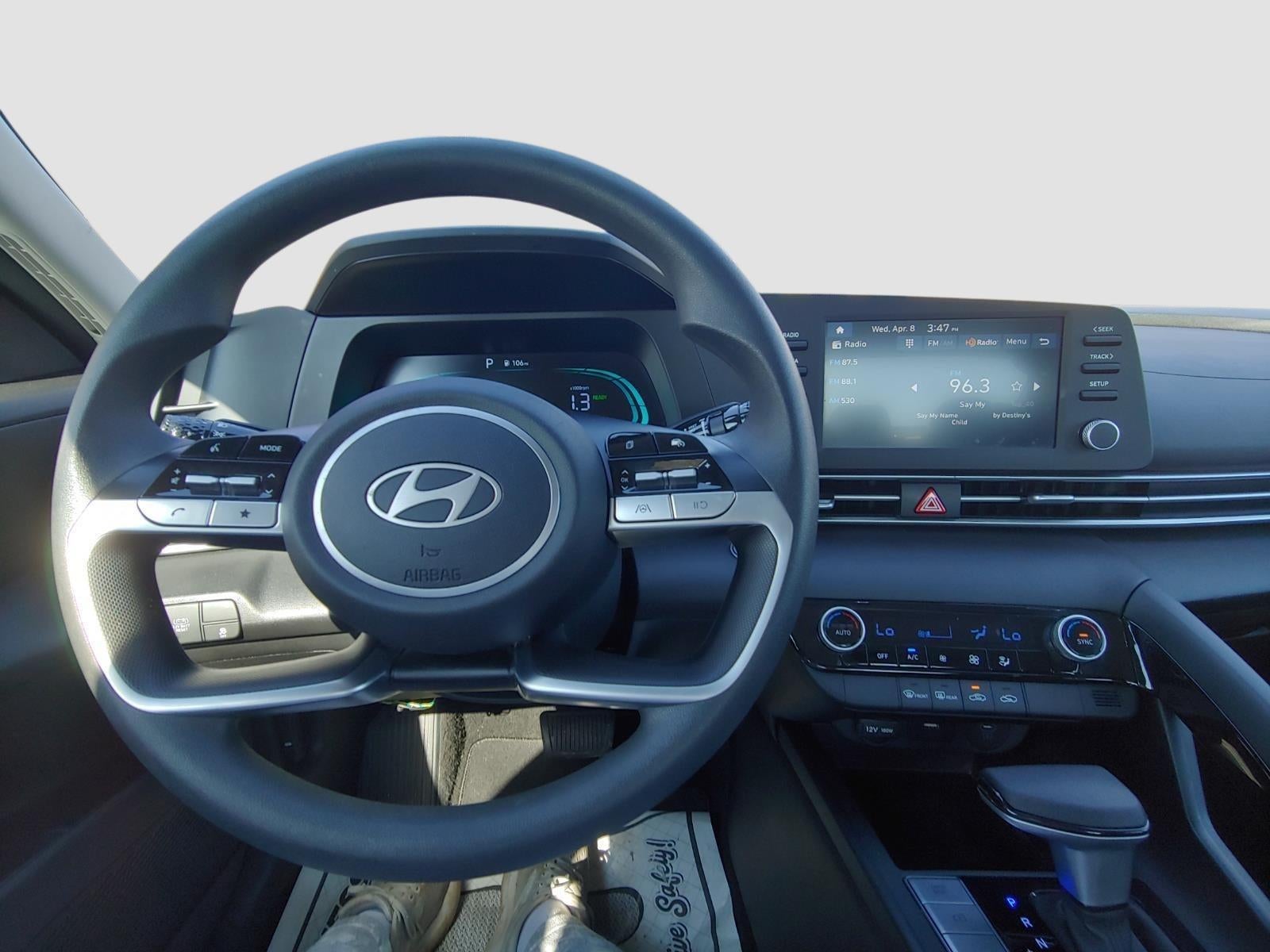 2025 Hyundai Elantra Hybrid Blue