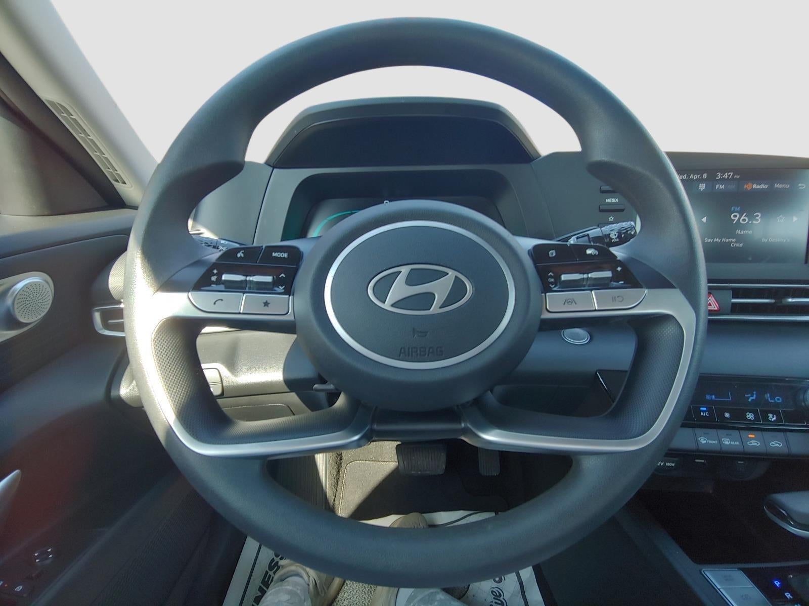 2025 Hyundai Elantra Hybrid Blue