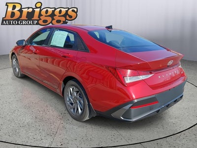 2025 Hyundai Elantra Hybrid Blue