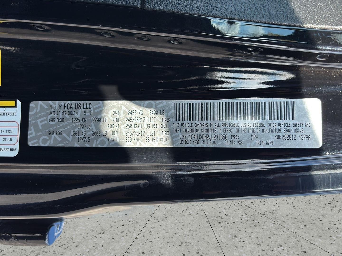 2018 Jeep Wrangler Unlimited Sport S