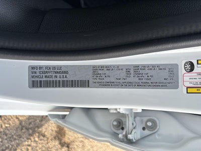 2022 RAM 1500 Big Horn