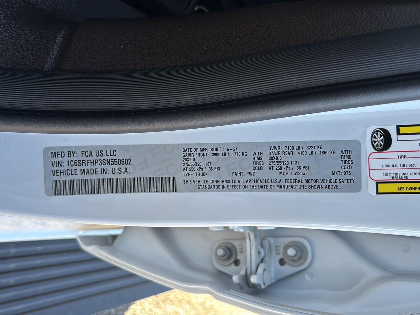 2025 RAM 1500 Longhorn