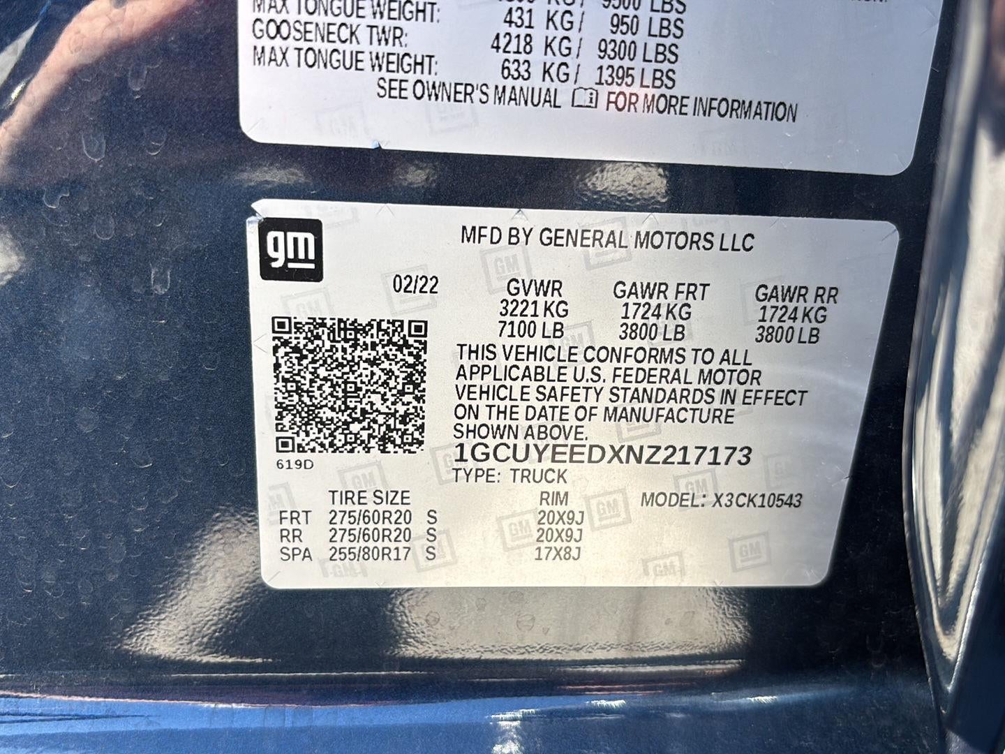 2022 Chevrolet Silverado 1500 LTD RST
