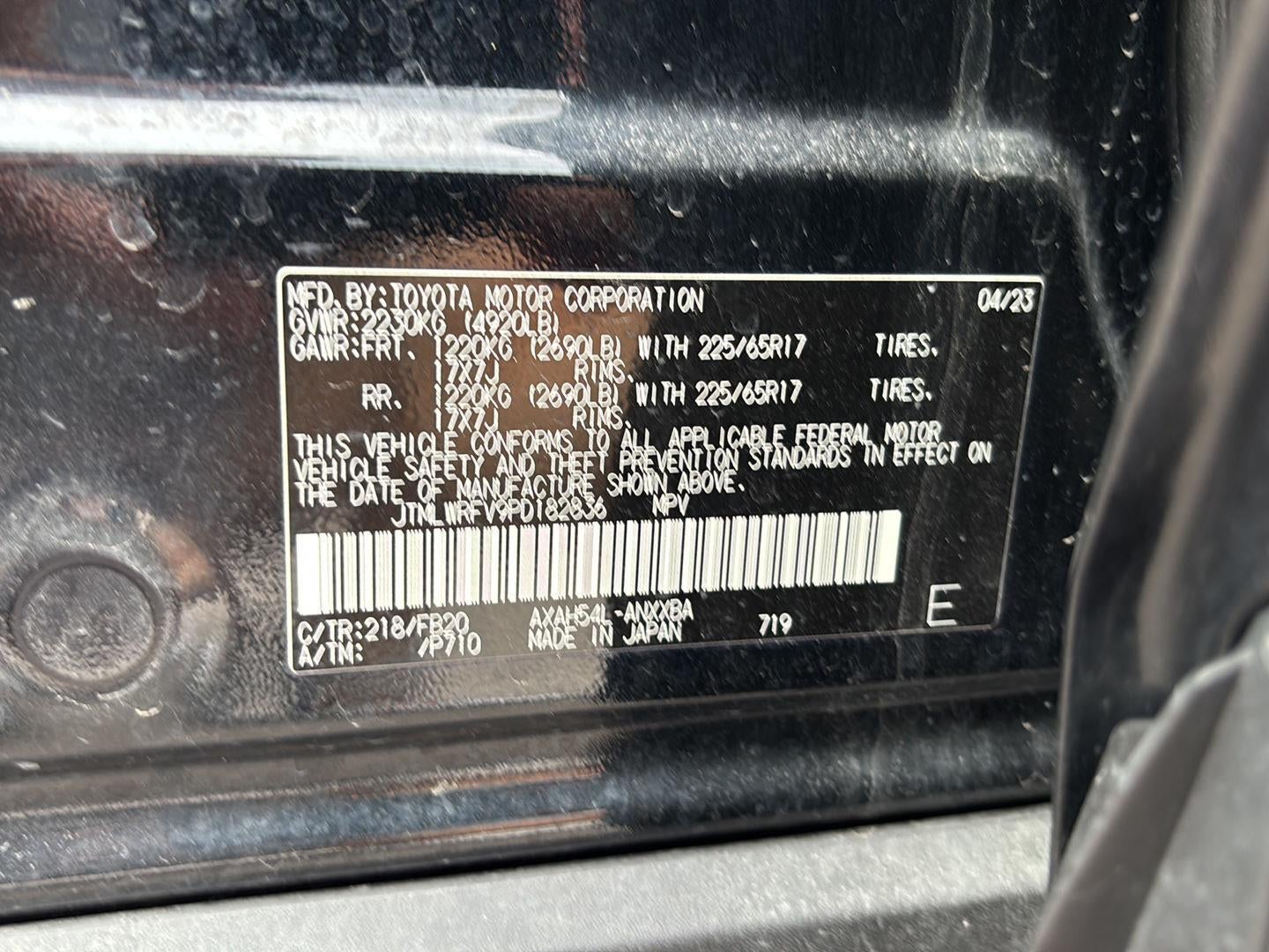 2023 Toyota RAV4 Hybrid LE