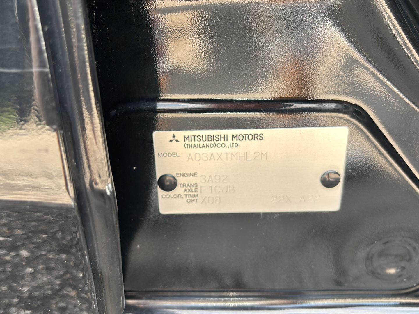2022 Mitsubishi Mirage ES