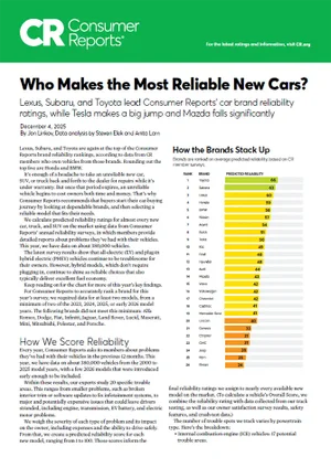 Who Makes the Most Reliable Cars | Briggs Subaru of Topeka in Topeka KS