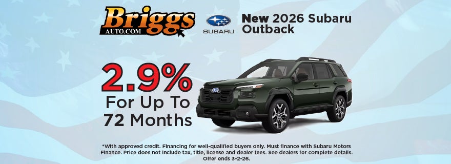 NEW 2026 SUBARU OUTBACK