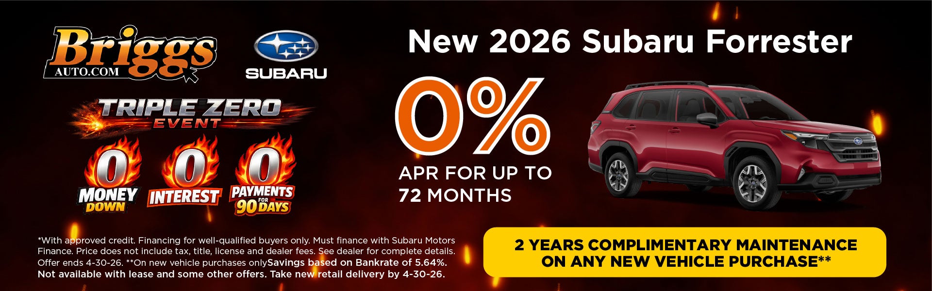 New 2026 Subaru Forrester