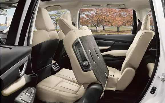 Second-row captain&rsquo;s chairs in the 2026 Subaru Ascent