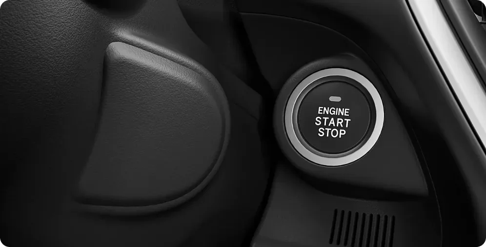Engine start-stop button in the 2026 Subaru Impreza