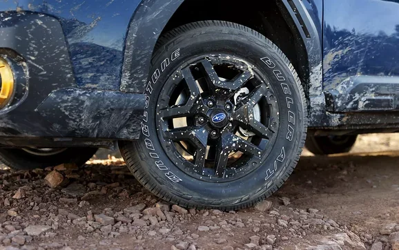 Outback Wilderness all-terrain tire close-up