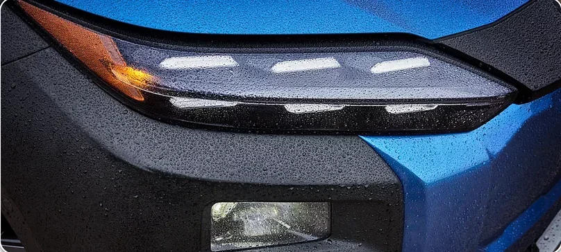 Multi-element LED daytime running lights on the 2026 Subaru Trailseeker