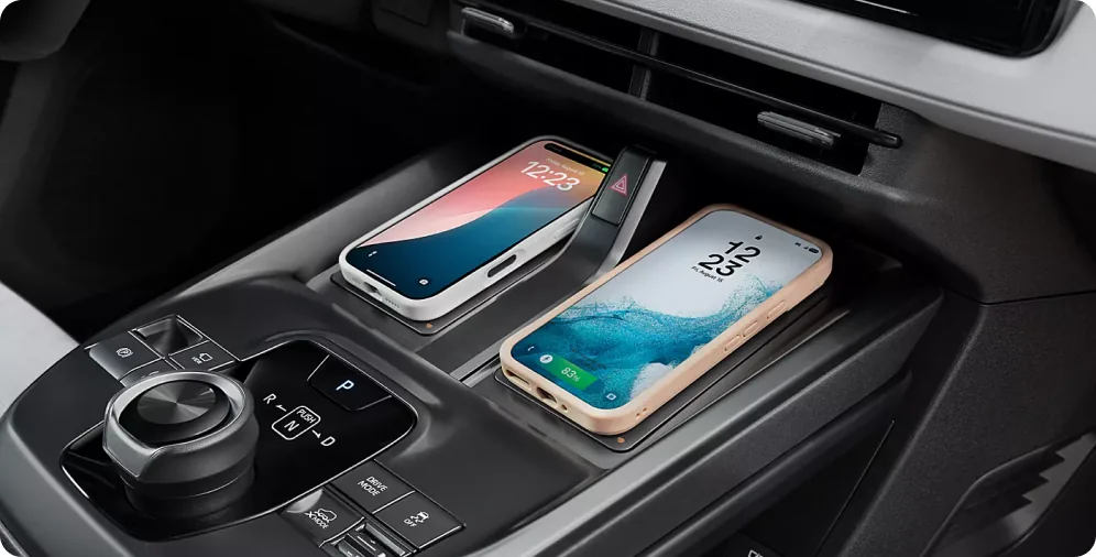 Driver unlocking the 2026 Subaru Uncharted with a smartphone Digital Key