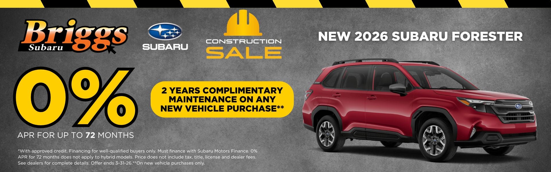 2026 Subaru Forester