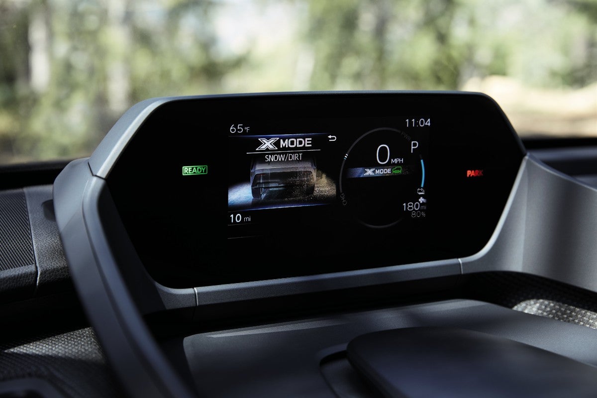 2024 Subaru Solterra Interior Cabin Dashboard Display Screen